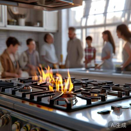 “关注燃气灶安全，谨慎使用保平