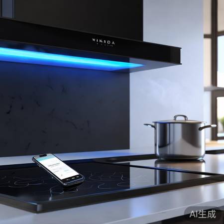 万宝抽油烟机，智能互联，远程控