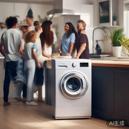 折叠洗衣机，省空间洗衣神器