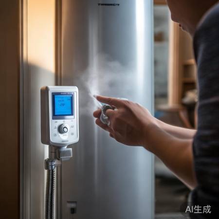 水温控制器故障，热水器不热，调