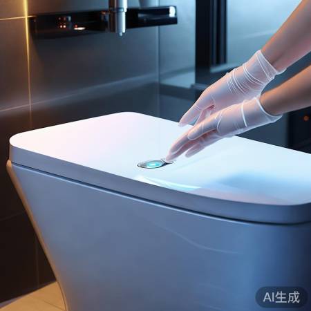 新型智能马桶，感应技术减少误触