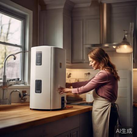 热水器安全使用,防触电。