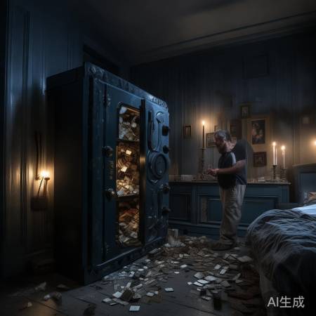 保险柜被撬，内心担忧，调整心态