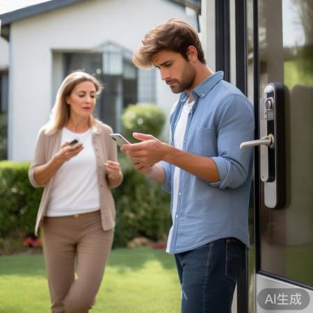 求助邻居，共享智能锁解密法