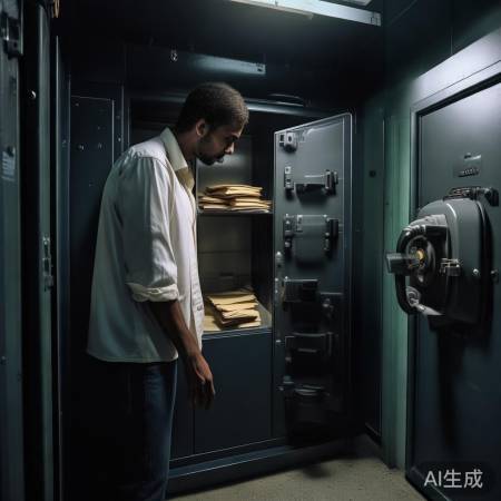 保险柜钥匙保管，警惕至上。