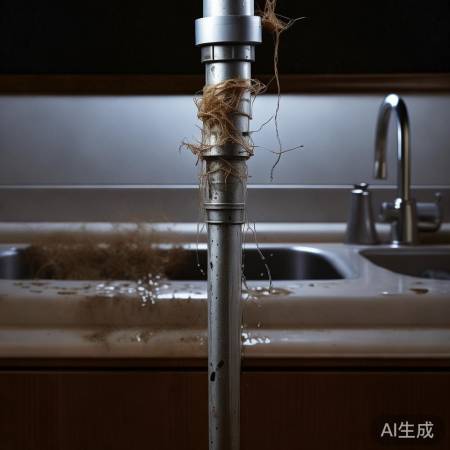 洗衣机排水管堵塞问题