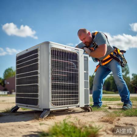 室外机安装需通风，避遮挡。