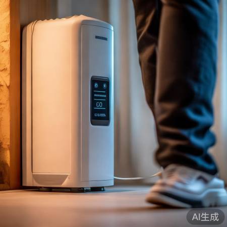 开启设备电源，温暖即来。