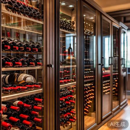 镇江红酒柜定制，品味生活格调升