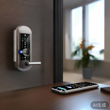 指纹锁云控，居家无忧！