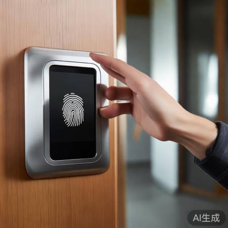 指纹锁防寒防潮保安全