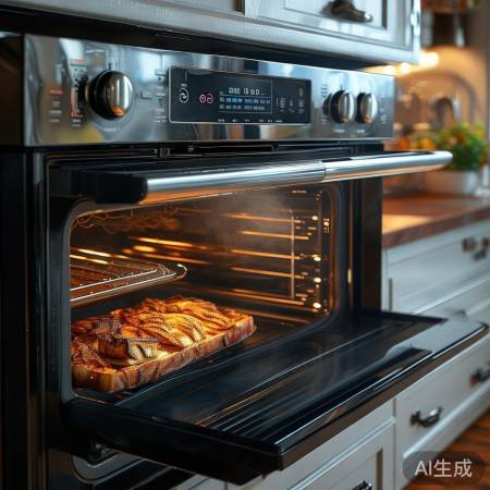 “火星人集成灶烤箱,烹饪新体验