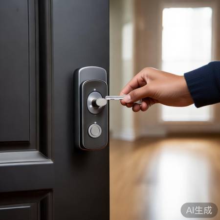 备用钥匙解锁门难题