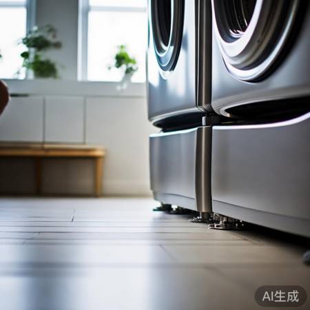 洗衣机稳固脚部保障洗衣效果与安