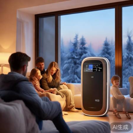 “新昌美的空气能，冬日温暖神器