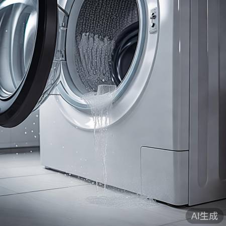 “洗衣机保养小技巧：及时擦干，