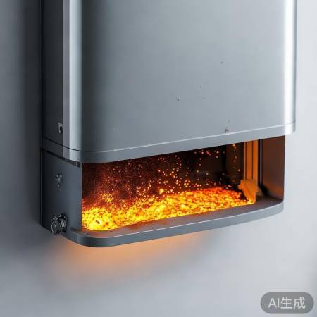 壁挂炉下半部加热慢，疑加热元件