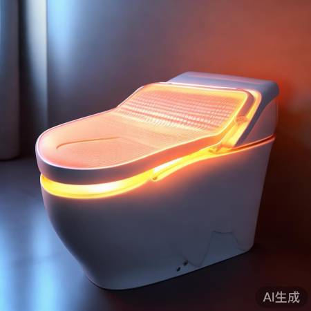 智能马桶垫：温暖抗菌，舒适升级