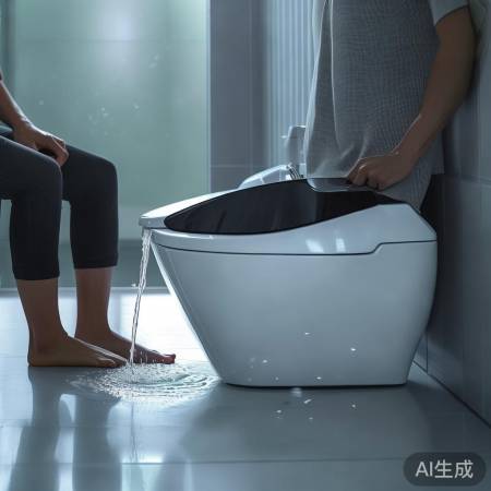 智能马桶，水角随心调，畅享如厕