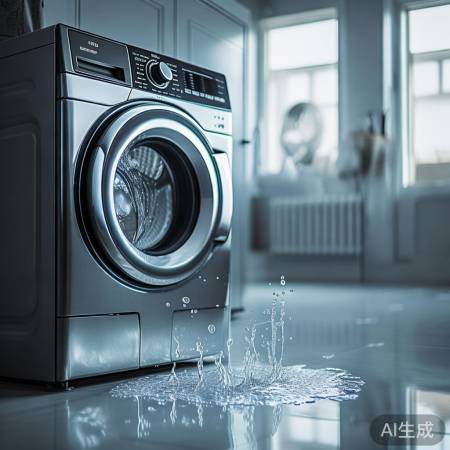 洗衣机保养防跑水，安全节水两不