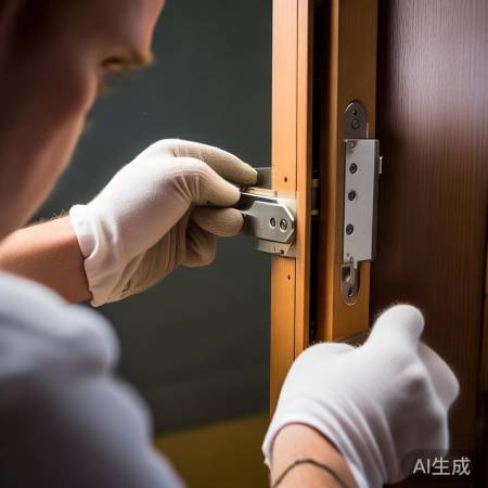 锁具安装：清洁防阻，顺畅启闭