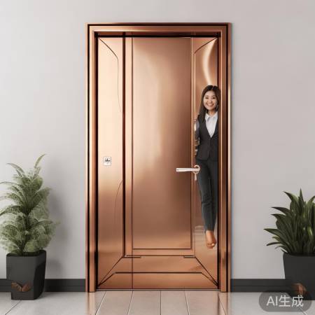 YY仿铜门，简约亲民，贴心服务