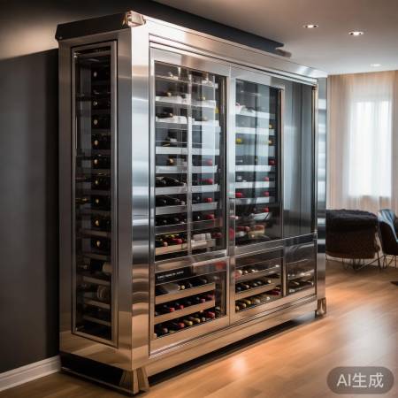 定制不锈钢红酒柜，空间需求，个