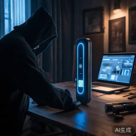 指纹锁破坏,隐患重重!