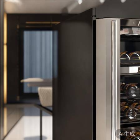 红酒柜：简约时尚，高端大气。