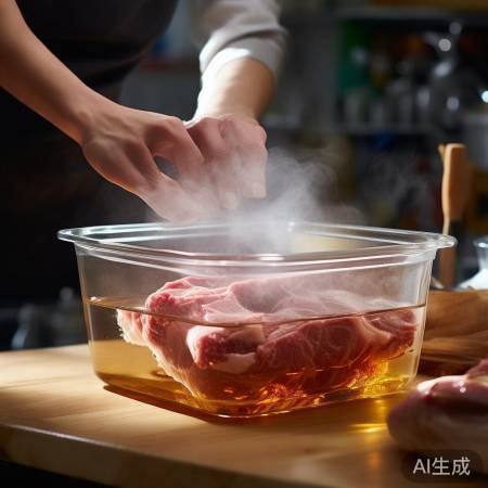 “醋泡肉，杀菌去腥，适可而止。