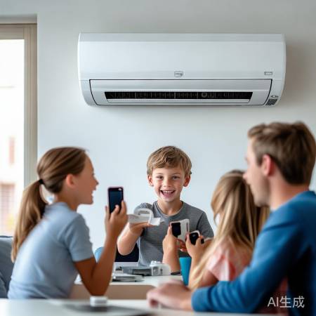 节能环保，智能远程控中央空调