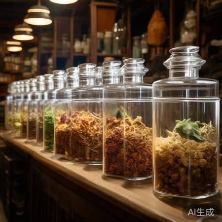 中药密封保品质，玻璃瓶装更安心