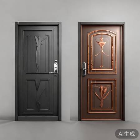 材质:钢质、铜质防盗门,性价比