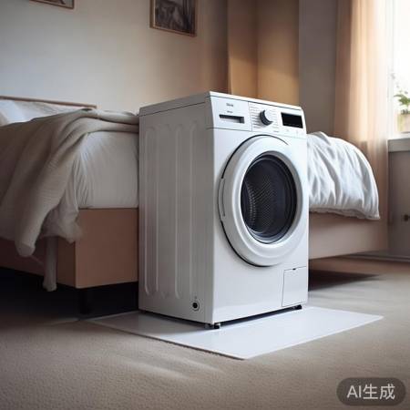 卧室洗衣机，节省空间，防滑垫垫