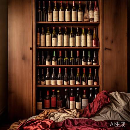 “衣柜藏酒，避光保湿记检查”