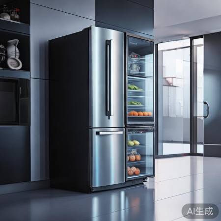 对开门冰箱省电，先进制冷系统。
