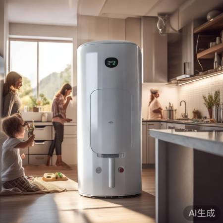 “环保节能，热水温度低，地球减