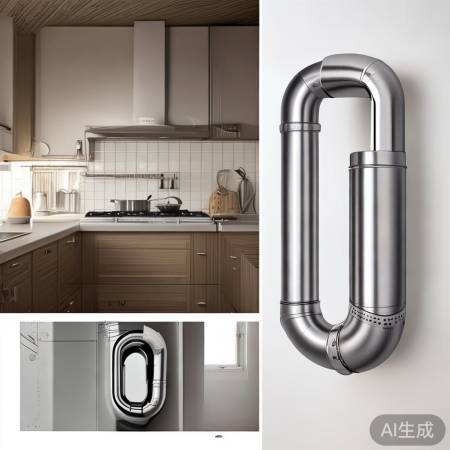 紧凑厨房选10/12cm烟管，