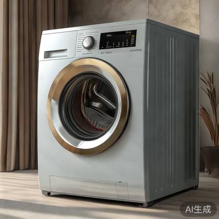 时尚洗衣机，美观实用。