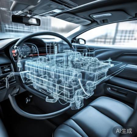 汽车空调原理，制冷剂循环降温。