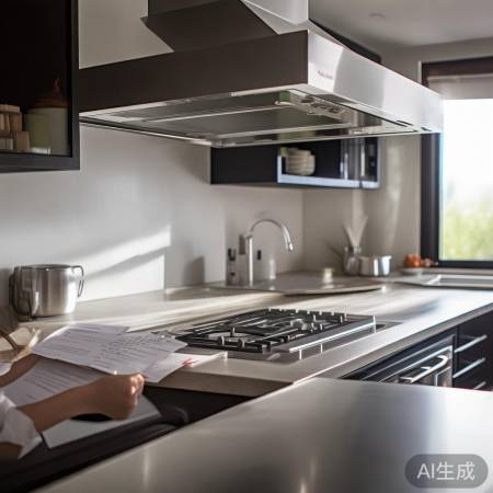 油烟机自清洁，操作重启售后。