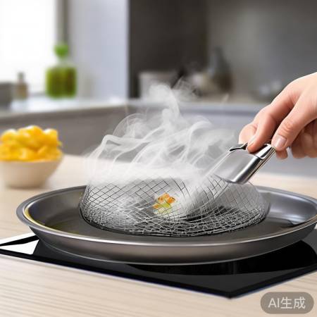 防油网减少油烟，烹饪更健康。