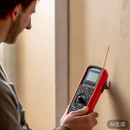 电笔探墙线，插座安装安心