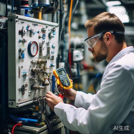 检测压力开关，异常重装或更换。