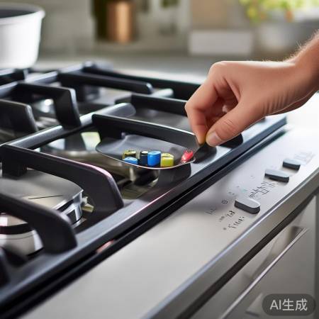 康宝燃气灶，定时电池更换指南