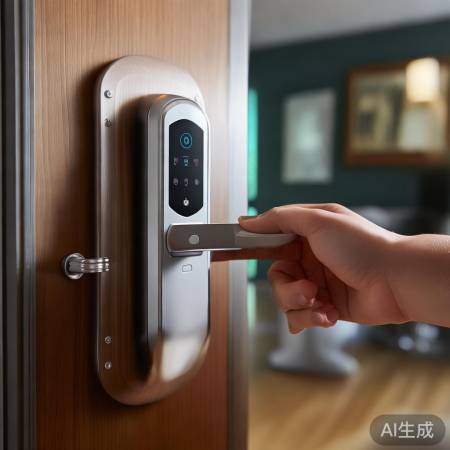 “指纹锁新升级,语音设置超简单