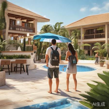 度假村寻钥匙：咨询前台或失物招