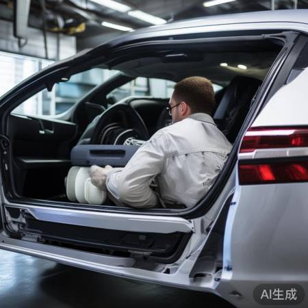 迈腾B8空调滤芯位置：手套箱后