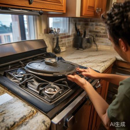 燃气灶故障排查：火盖孔堵、螺丝