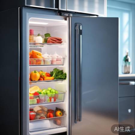 海尔冰箱风冷无霜，保鲜一流，无